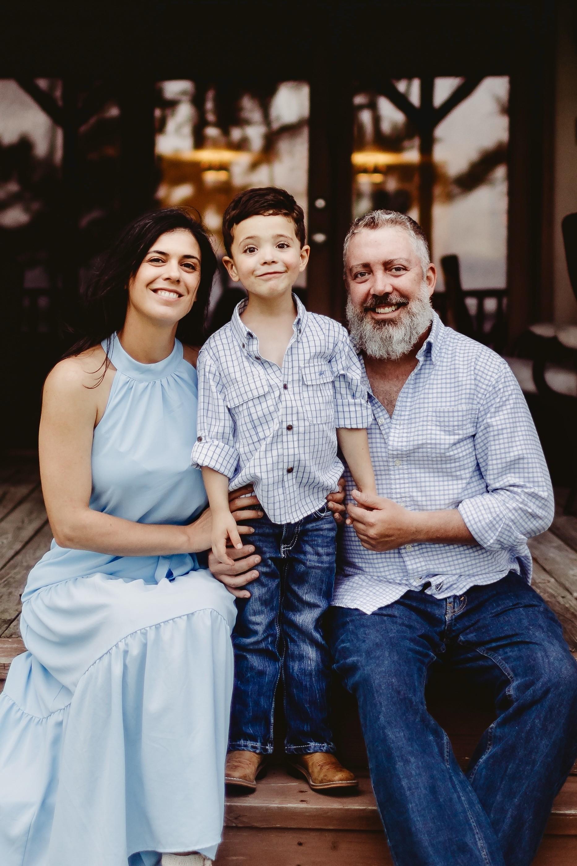 Theodore and his family — Blu Skies Enterprises, local home buyers in Northeast Florida